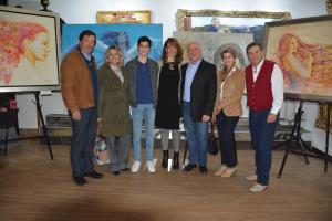 Alejandro Arena, Maricarmen Domínguez, Santiago Rodríguez, Pili Orozco, Alejandro Rodríguez, Isabel Alvarez del Castillo de Ortiz y Martín Ortiz